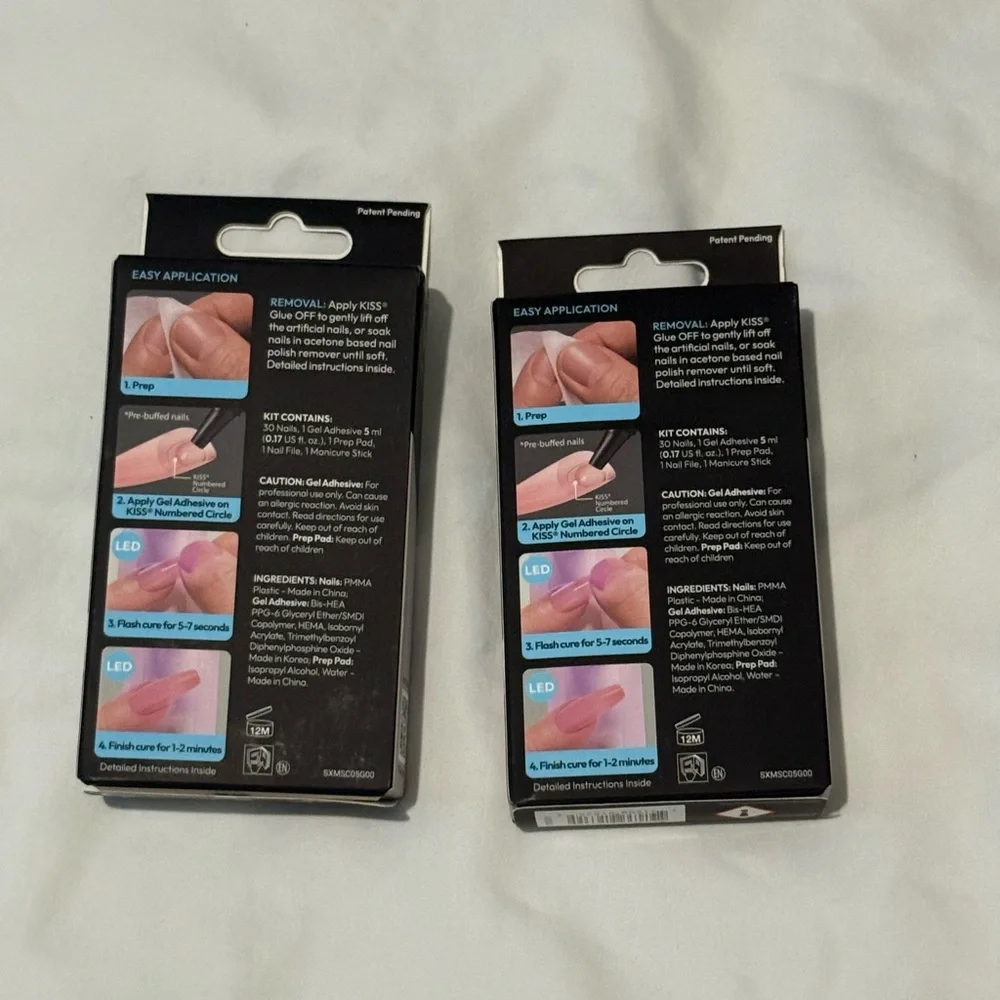 KISS Salon X-Tend LED Gel Nail Kit - Soft Pink - Picture 2 of 8